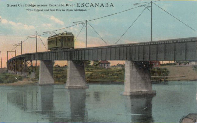 Escanaba traction bridge